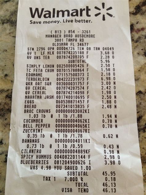 perfect grocery receipt  comparison shopping  healthy stuff  receipt  vague