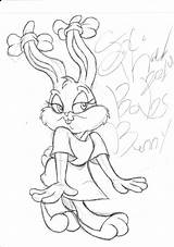 Bunny Babs Deviantart Toons Tiny sketch template