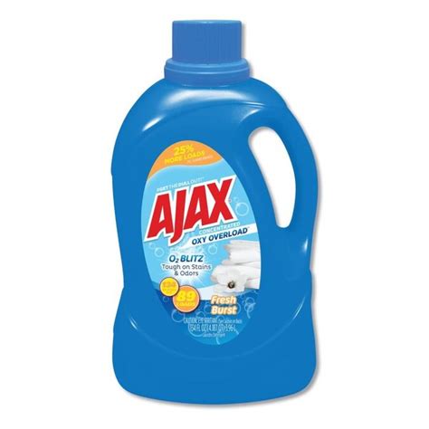 ajax  pack  oz fresh burst laundry detergent   laundry