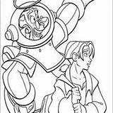Treasure Planet Coloring Pages Hellokids Jim Hawkins Ship Hides Flying sketch template