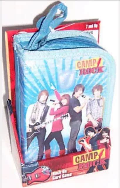 disney channel tv show camp rock zipper case  cardinal rock  card