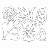 Hawaiian Quilt Quilting Stencils Annebrightdesigns Motion sketch template