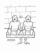 Silas Jail Sing Praises sketch template
