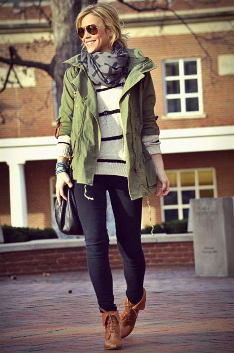 15 Fall Winter Fashion With Military Style Jacket Be Modish
