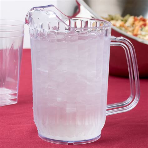 oz single spout plastic water pitcher  water pitchers  simplex trading household