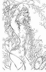 Pages Coloring Colouring Adult Poison Ivy Comic Deviantart Fairy Coloriage Book Dc Line Comics Mcteigue Graphic Books Difficile Drawings Dreams sketch template