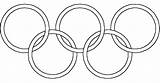 Olympic Rings Ring sketch template