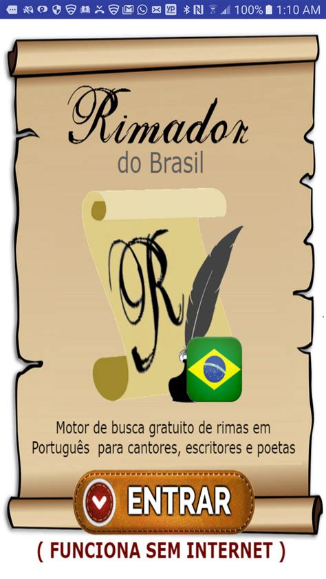 rimador dicionário de rimas em português for android apk