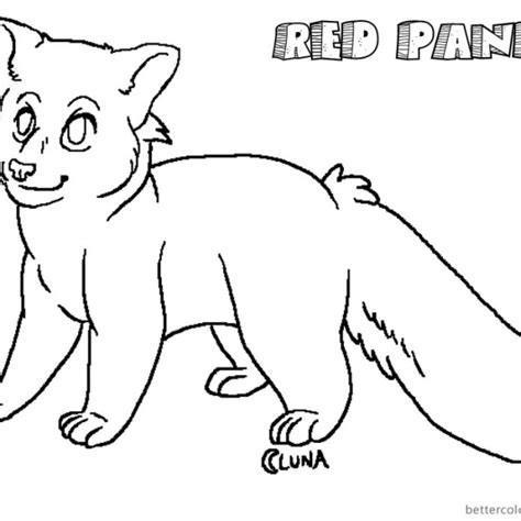 red panda coloring pages cartoon head sticker  printable coloring