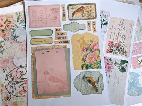 recommended junk journal printables  tested