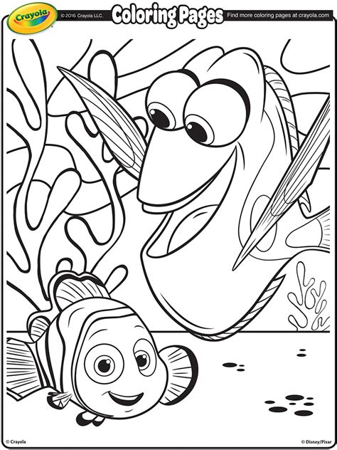 finding nemo dory coloring pages  getcoloringscom  printable