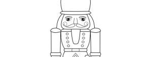 nutcracker template large