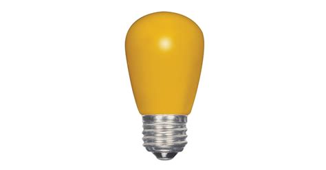 satco lighting  single  watt medium  led bulb buildcom