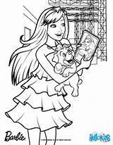 Coloring Pages Barbie Popstar Keira Princess Tablet Pop Star Hellokids Chats Printable Her Print Color Coloriage Colouring La Getcolorings sketch template