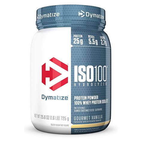 Dymatize Iso 100 Hydrolyzed Protein Powder Dymatize
