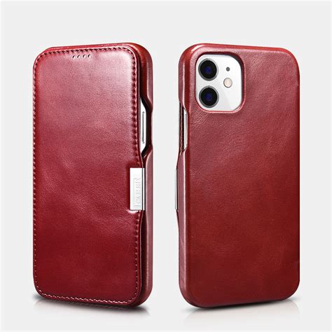 vintage leather magnetic style folio case  iphone  pro leather cases  iphone