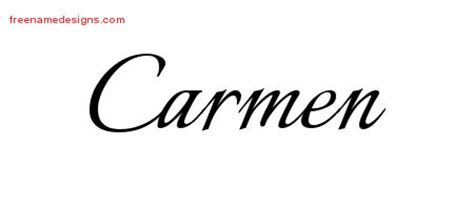 calligraphic  tattoo designs carmen     designs