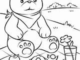 Picnic Pages Coloring Food Color Table Printable Getcolorings Teddy Bear Basket sketch template