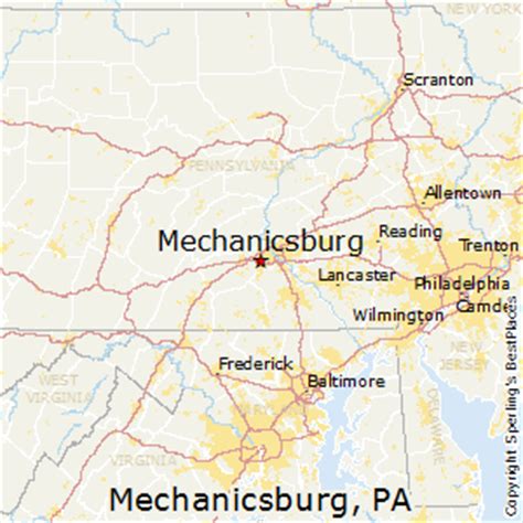 places    mechanicsburg pennsylvania