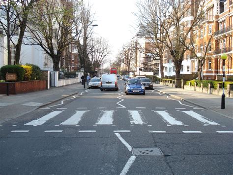 File Abbey Road Zebra Crossing London 2007 03 31  Wikimedia Commons