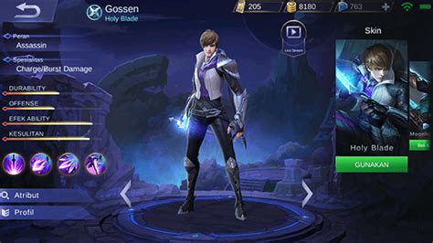 Guide Gusion Mobile Legends Hero Mage Assassin Dengan
