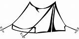 Tent Coloring sketch template
