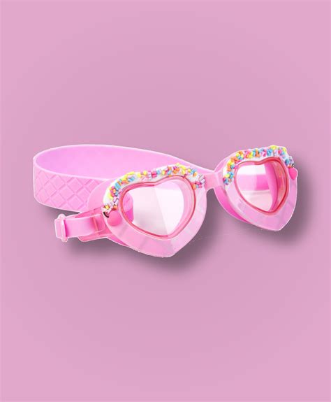 Bling2o Girls Swim Goggles Waffle Cone Pink