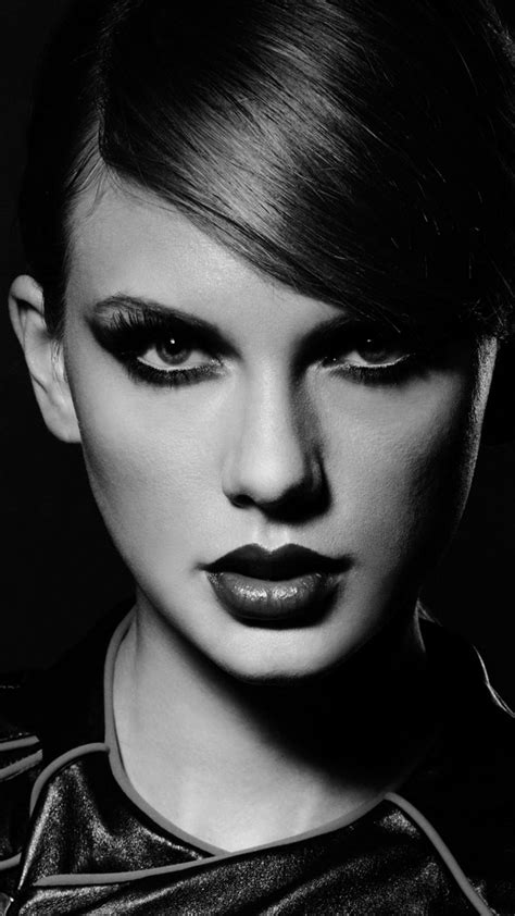 download taylor swift portrait black and white free pure 4k ultra hd mobile wallpaper