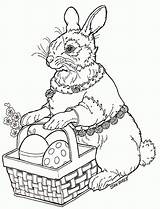 Coloring Easter Pages Book Hoppi Spring Bunny Rabbit Kids Brett Hat Jan Eggs Cards Janbrett Colorful Egg Etc Color Adult sketch template