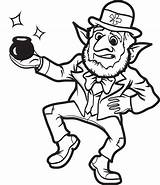 Leprechaun Coloring Pages Printable Gold Pot Kids Print Sheets Colouring Mpmschoolsupplies Supplyme sketch template