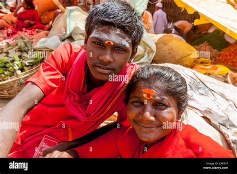 local people   street market bangalore karnataka india stock