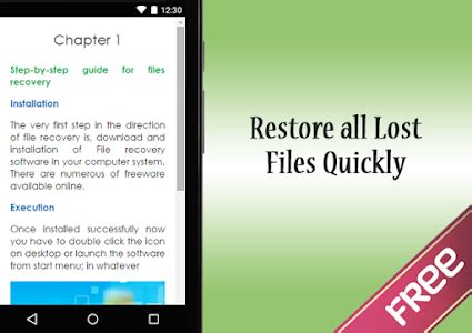 recover deleted file guide android productivity apps