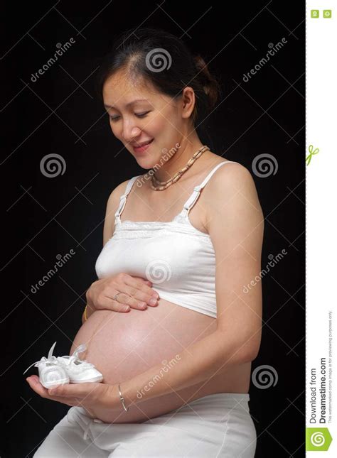 chinese pregnant lady stock image image of womb belly 8323323