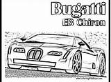 Bugatti Coloring Chiron Pages Color Car Getdrawings Getcolorings Cars Colorings sketch template