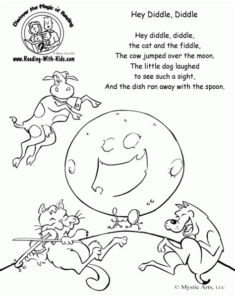 free nursery rhyme coloring pages download free nursery rhyme coloring