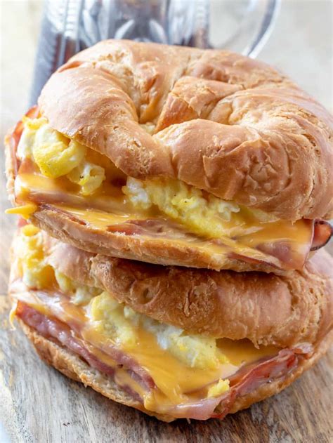 easy croissant breakfast sandwiches tornadough alli