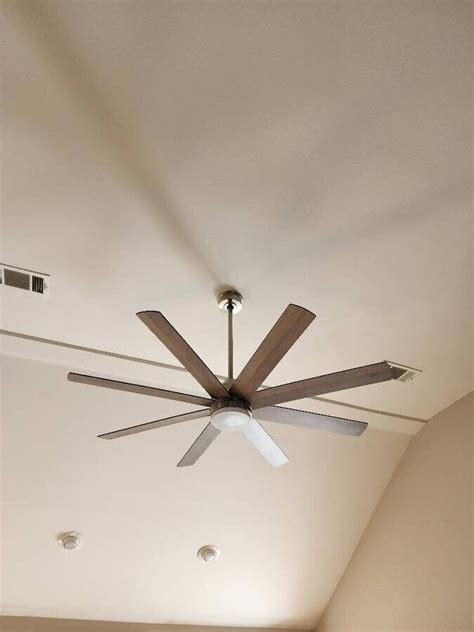 home decorators celene  integrated led ceiling fan brushed nickel yga bn ebay