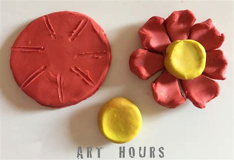 archguide clay modeling easy ideas    clay flowers