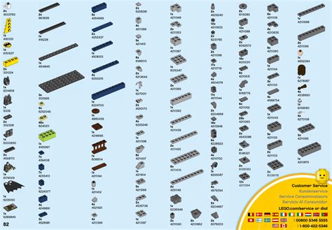 printable lego parts catalog  customize  print