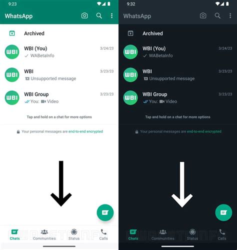 whatsapp       update  android users tech advisor