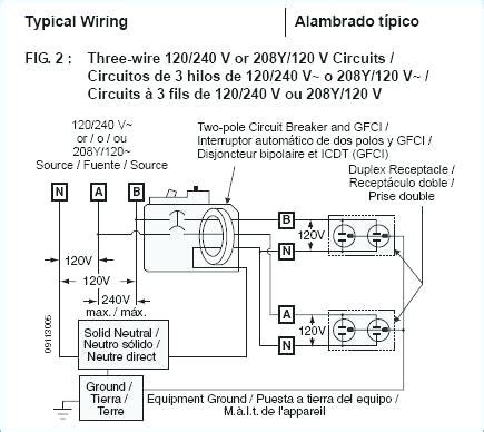 single pole breaker wiring diagram