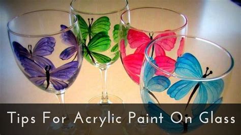 Can You Use Acrylic Paint On Glass Obviously You Can Check Our Detail