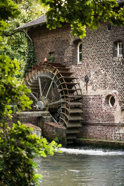 water mill featuring water water mill  mill industrial stock