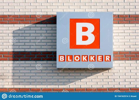 billboard   blokker store  amsterdam  netherlands editorial photo cartoondealer