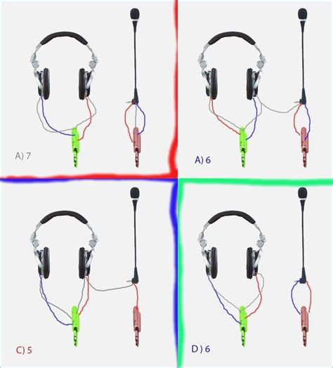 headsets  microphone wiring diagram
