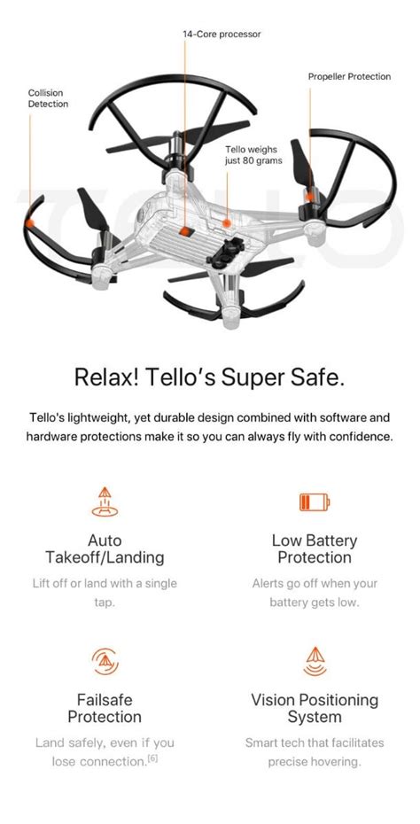 ryze tech tello drone powered  dji buy drones
