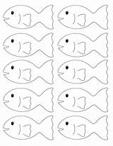 Fish Crafts Printable Template Kids Preschool Go Fishing Coloring School Pages Craft Rainbow Outline Game Activities Printables Templates Men Fisch sketch template