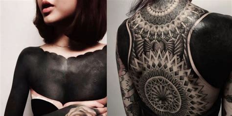 black out tattoos officially exist in the world and they
