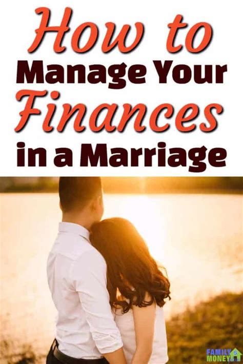 how to manage finances in a marriage in 4 easy steps