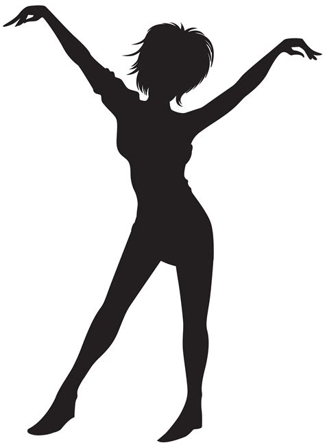 clipart girl silhouette   cliparts  images